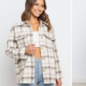 PLAID JACKET